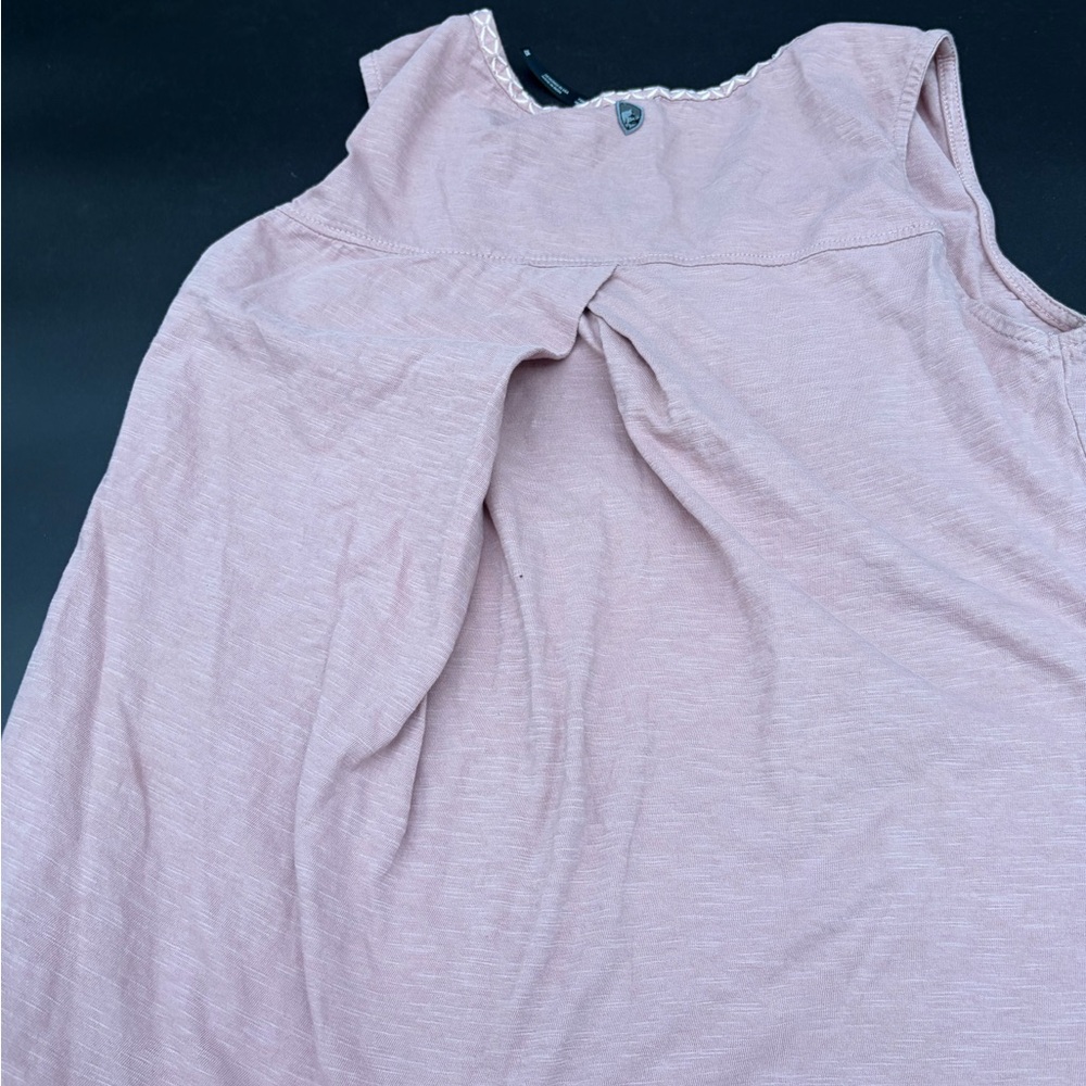 Elegant pink Sleeveless Top
